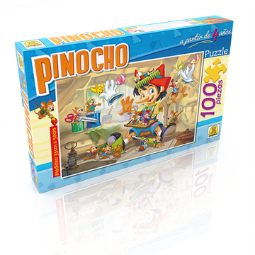 Imagen de Puzzle x 100 Piezas - Pinocho