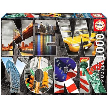 Imagen de Puzzle 1000 Piezas - Collage de New York