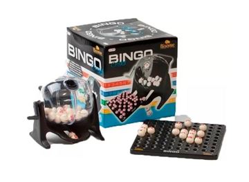 Imagen de Bingo Con Bolillero Transparente Con 90 Bolillas Plasticas