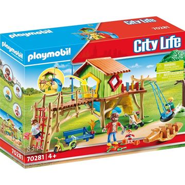 Imagen de Playmobil 70281 - Parque Infantil Aventura 83 Pcs