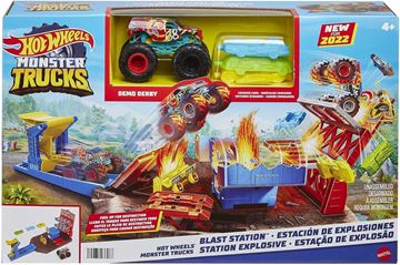 Imagen de Pista Hot Wheels Monsters Trucks - Estacion de Explosiones