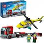 Imagen de Lego 60343 - City Transporte De Helicoptero De Rescate 215 Pcs