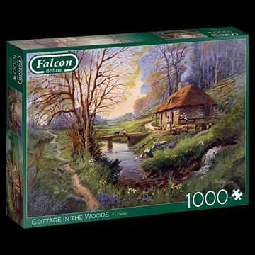 Imagen de Puzzle 1000 piezas - Falcon - Cottage in the Woods