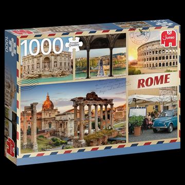 Imagen de Puzzle 1000 Piezas - Premium Collection - Greetings From Rome